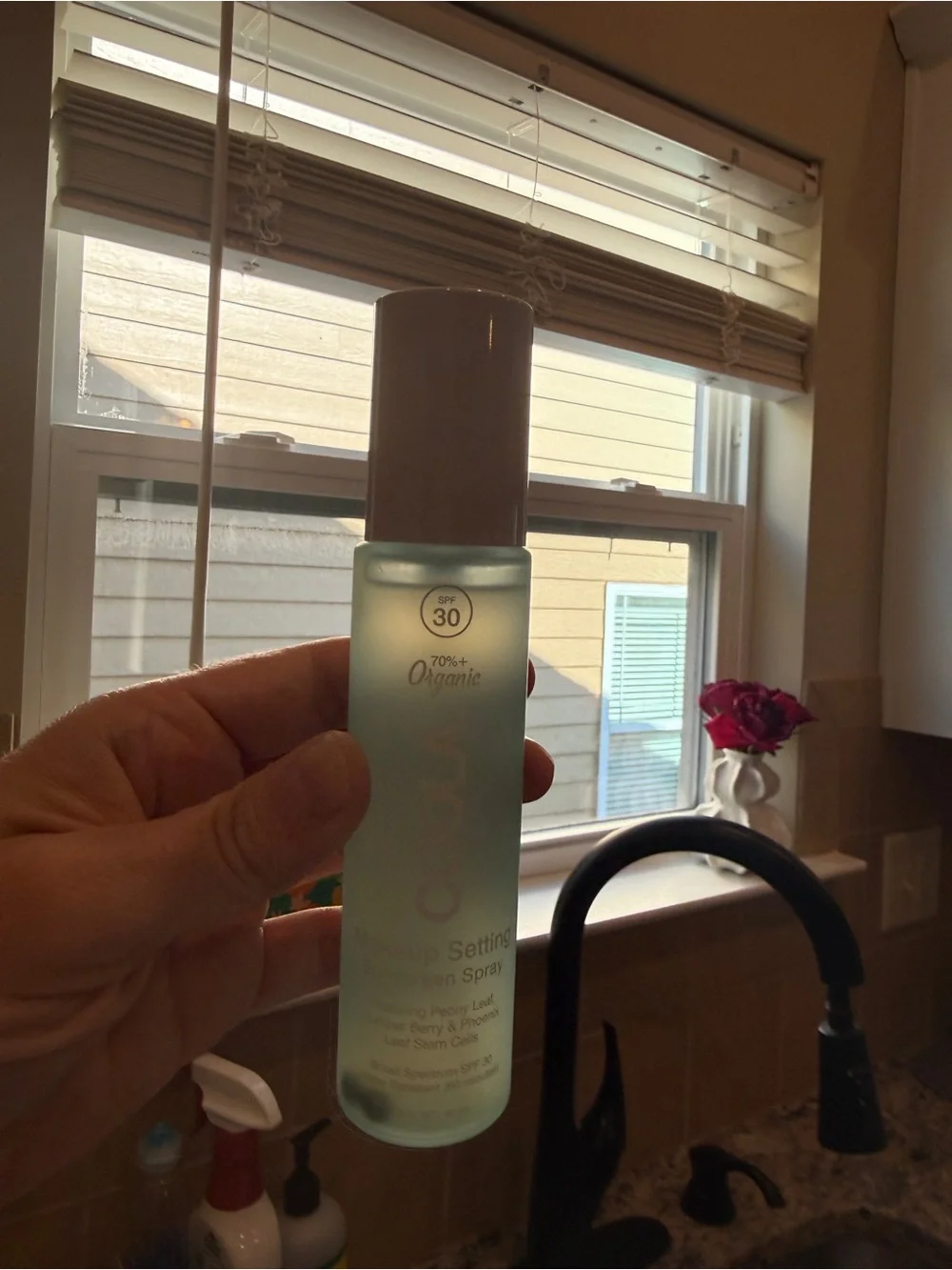 NIB- COOLA Makeup Setting Sunscreen Spray SPF 30 - never used